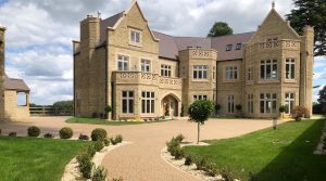 resin driveway installation at Haseley Manor