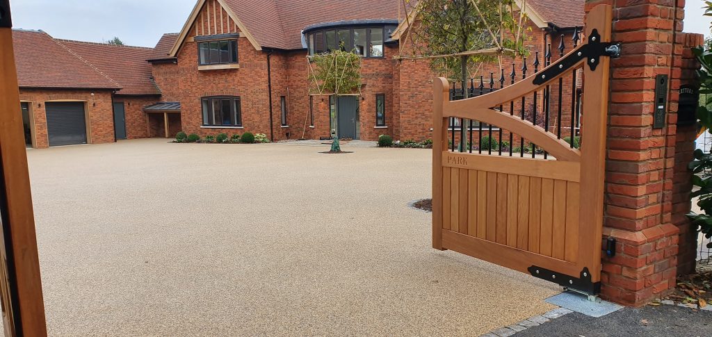 Resin resurfacing project in Hertfordshire