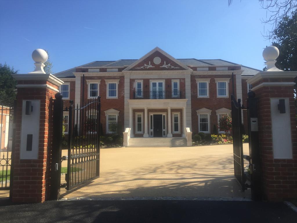 Resin driveway installed in Sunningdale Berkshireby Greenstone Landscapes