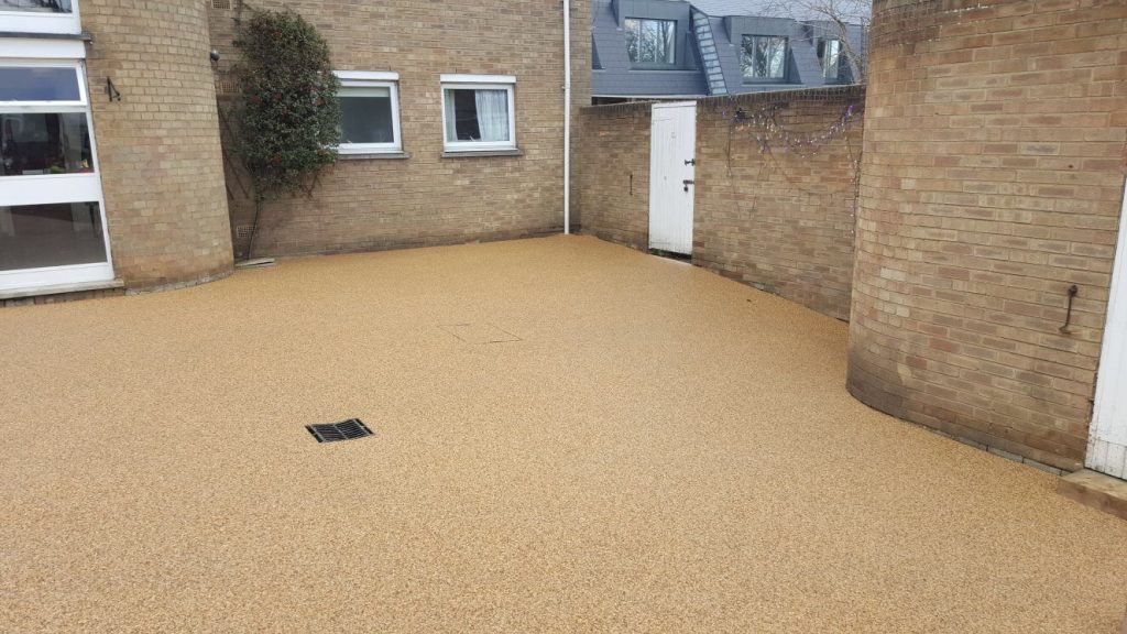 Finchley charities resin surfacing project