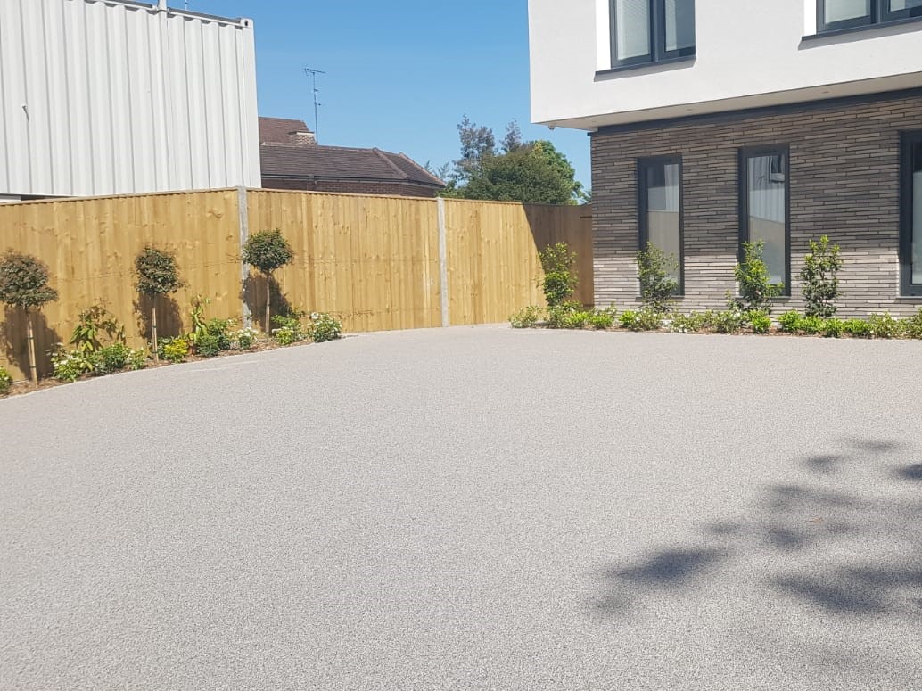 After rest bound driveway installation in Wimbledon
