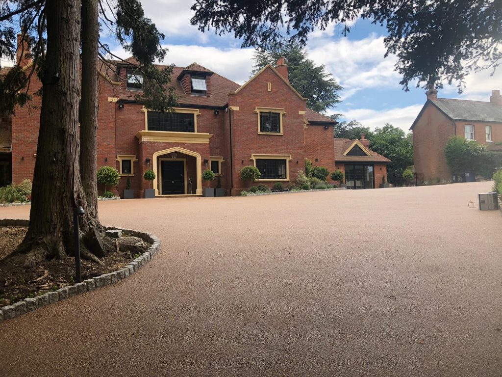 resin bound drive at Gerrard's cross