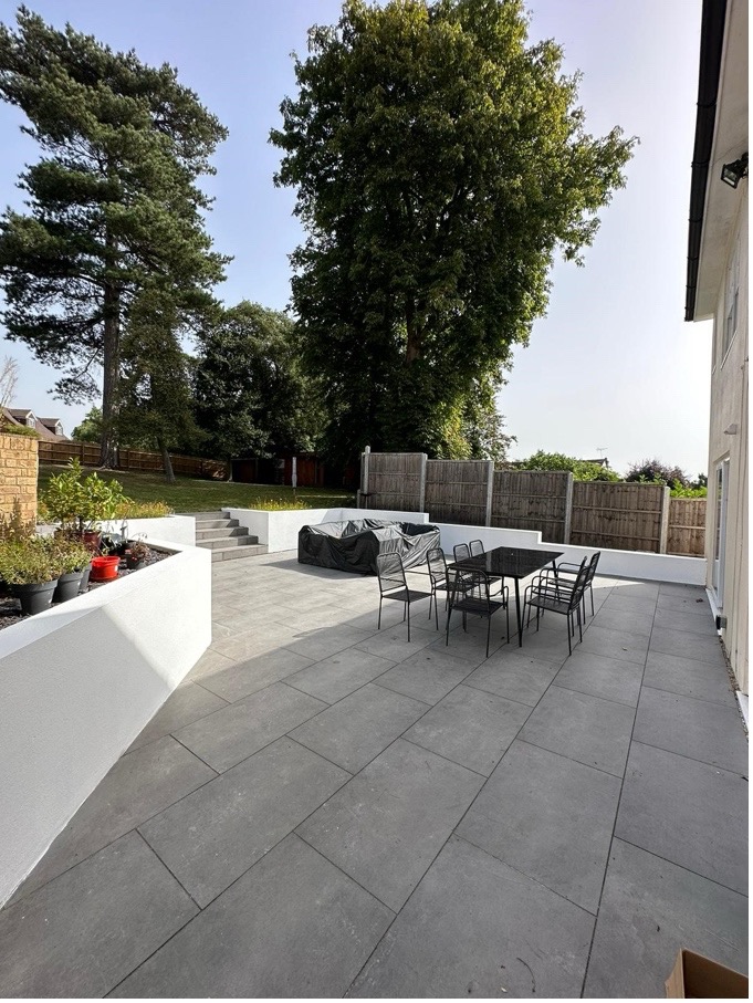 Patio installation Loughton after