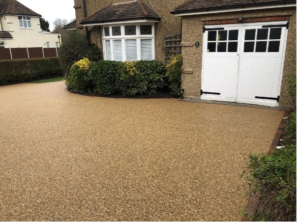 Resin driveway Shenfield completed