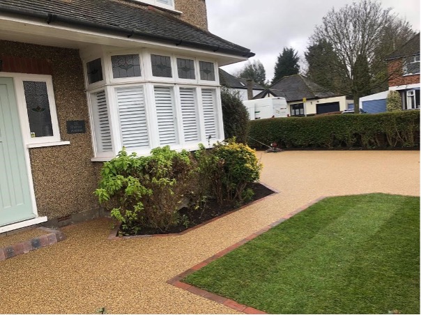 resin driveway extension in Shenfield Essex