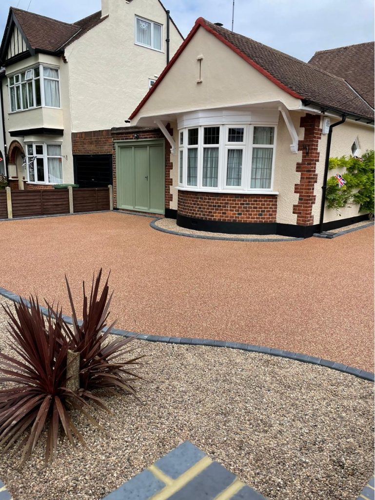 Resin Driveway Installation Upminster with Tuscan bound gravel