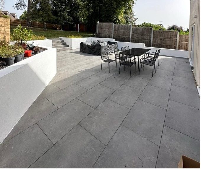 patio installation Loughton to replace old decking